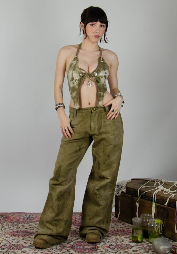 BIKINI TOP TAOUY GREEN KAKI – Image 2