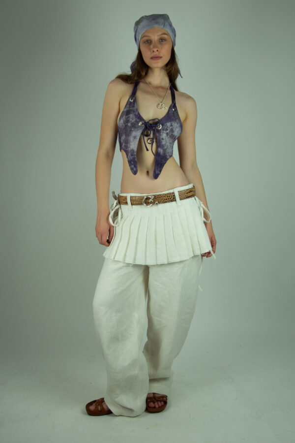 SKIRT TAOUY WHITE – Image 4