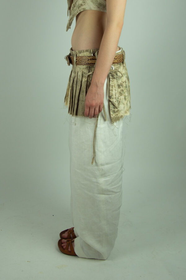SKIRT TAOUY KAKI – Image 4