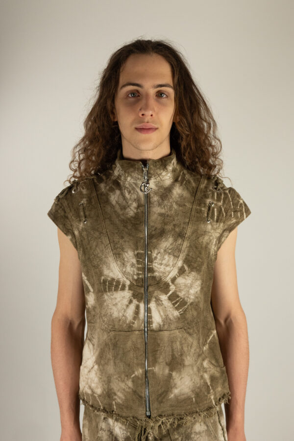 SLEEVELESS JACKET TAOUY – Image 3