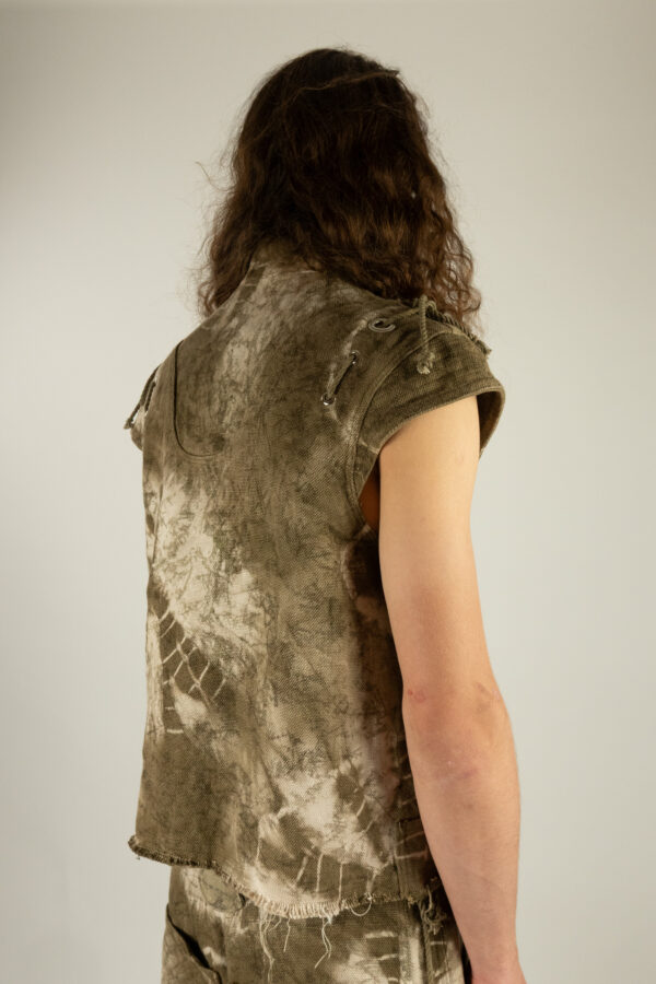 SLEEVELESS JACKET TAOUY – Image 2