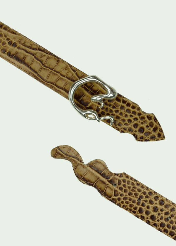 SNAKE BELT CROCO – Image 3