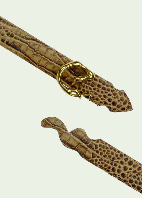 SNAKE BELT CROCO – Image 5